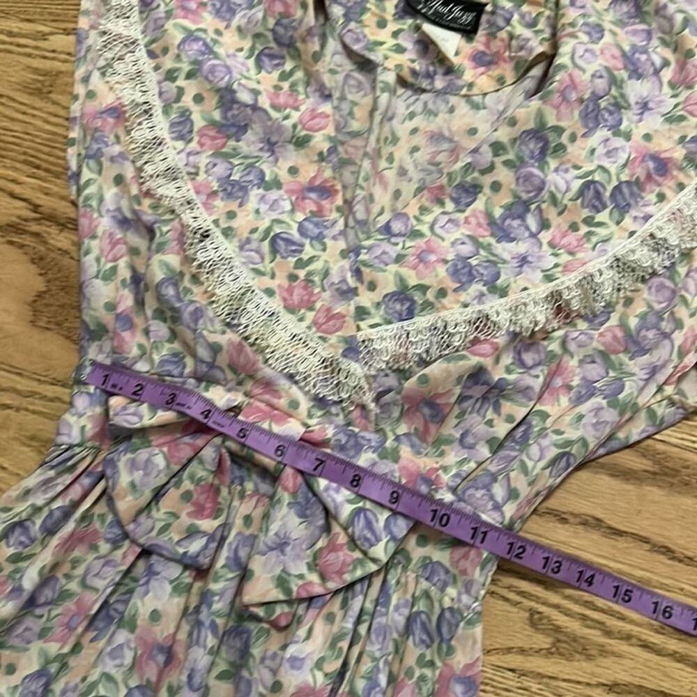 VTG ALL THAT JAZZY 100% RAYON DRESS SIZE 5/6‎ - Picture 7 of 9